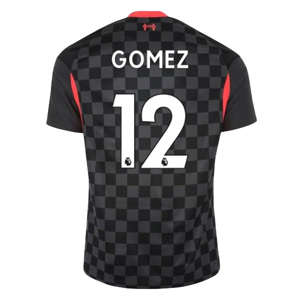 Maillot Football Liverpool NO.12 Gomez Third 2020-21 Noir